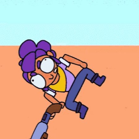 Шелли animation Brawl Stars