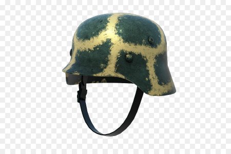 Военная каска на прозрачном фоне