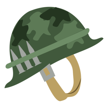 Каска Военная нарисовать