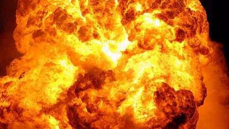 Огонь взрыв