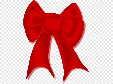 Бантики красного цвета