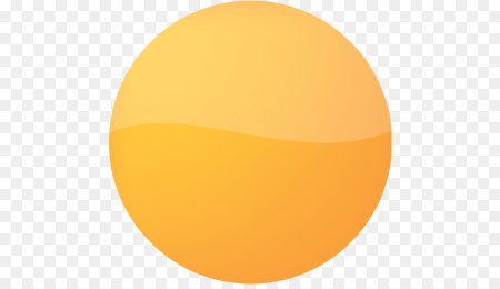 Оранжевый кружок