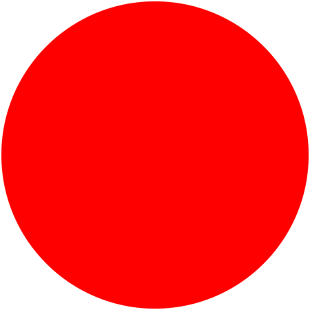 Круглый красный знак