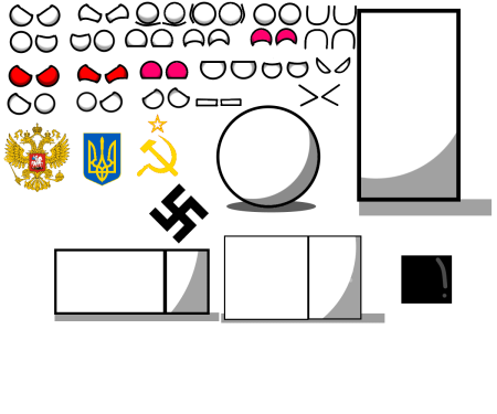 Набор глаз для кантриболз