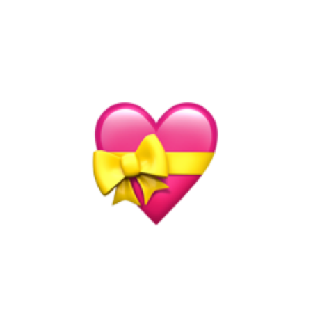 Сердечко Смайл без фона