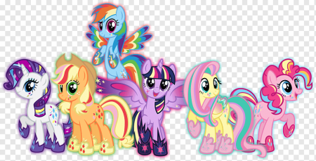 My little Pony Рейнбоу повер Mane 6