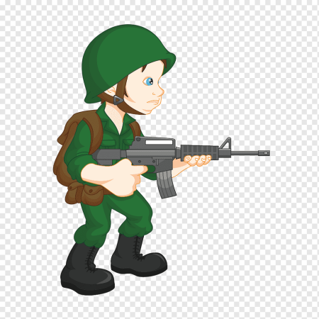 Мультяшные военные