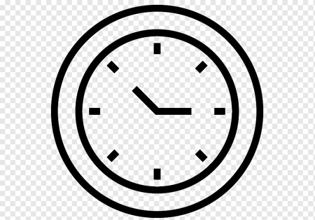 Часы схематично