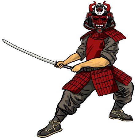 Самурай без фона