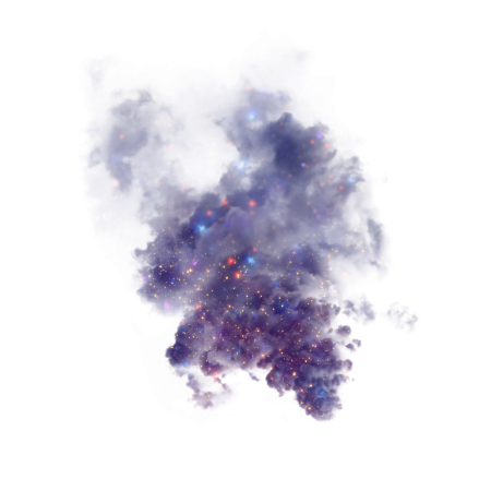 Фиолетовая дымка без фона