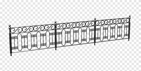 Ограждение Sketchup