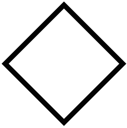 Ромбы (белый)