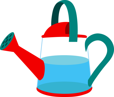 Лейка с водой