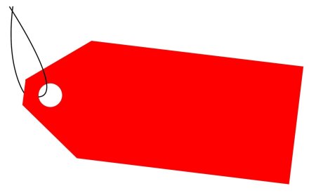 Бирка ценник