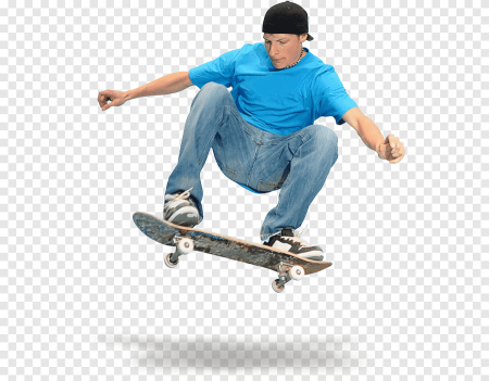 Скейтер без фона