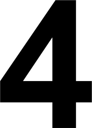 Цифра 4 картинка