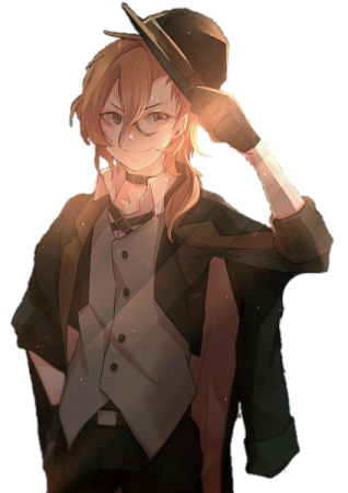 Чуя Накахара рендер