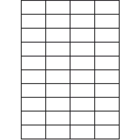 Лист в прямоугольник