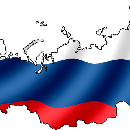 Карта России Триколор
