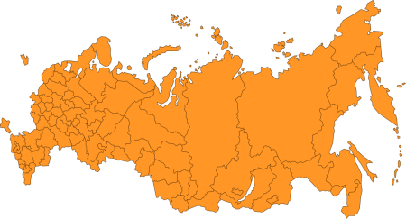 Очертания России