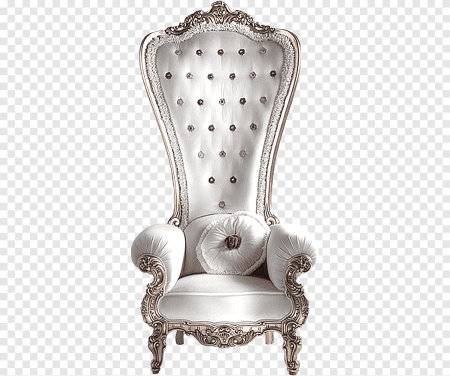 Трон королевск кресло Королевский PNG