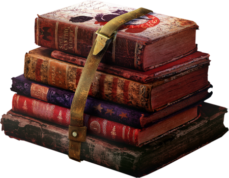 Стопка старых книг