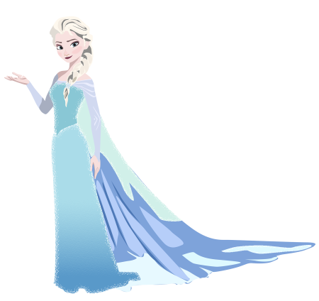 Принцесса Холодное сердце Elsa вектор