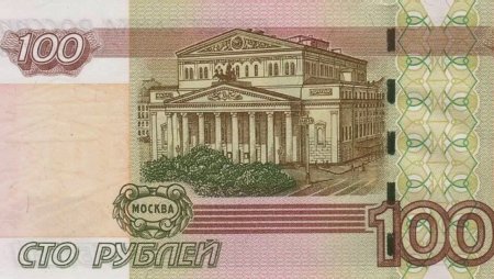 Российские деньги 100 рублей