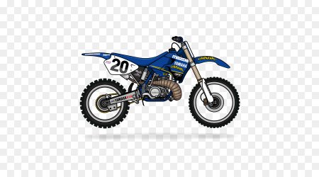 Yamaha 250 YZ вектор