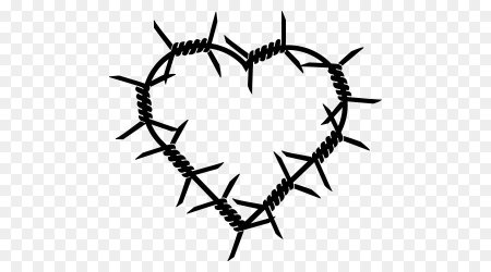 Колючая проволока трафарет