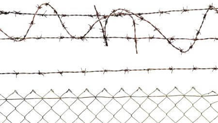 Колючая проволока текстура