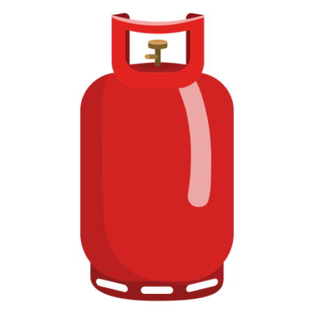 Газовый баллон вектор propan