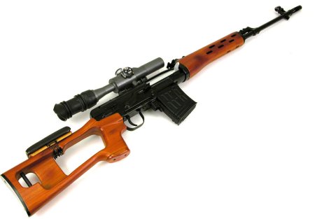 SVD снайперская винтовка