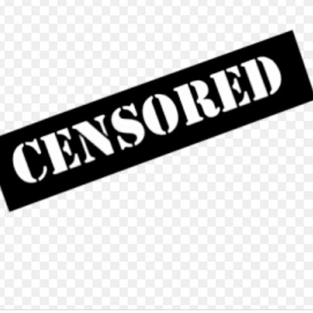 Наклейка censored
