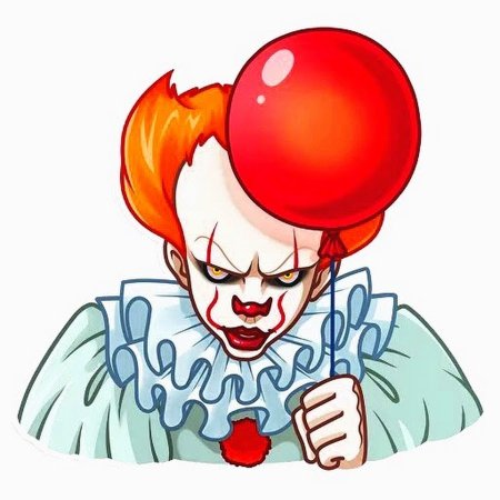 Клоун ПЕННИВАЙЗ Стикеры