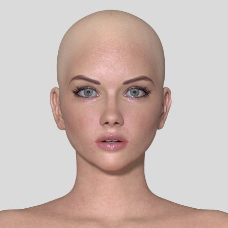 Женская голова