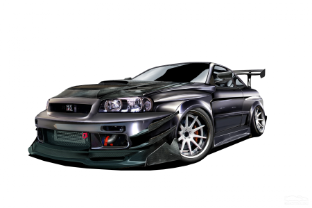 Nissan Skyline r34 gt-r Tuning