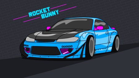 Nissan Silvia s15 Rocket Bunny Drift