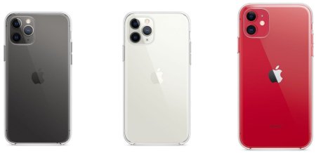 Iphone 11 Pro Clear Case красный