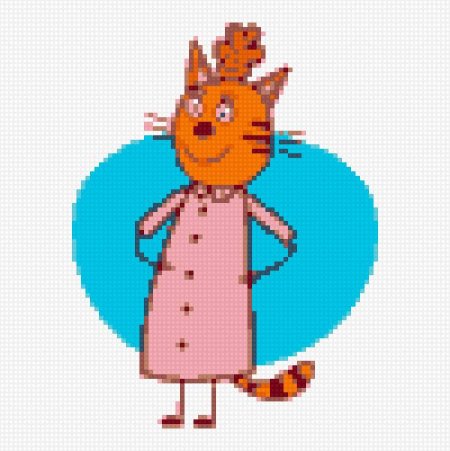 Три кота герои мама