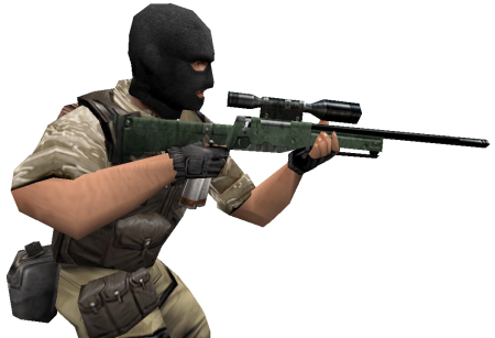 Counter Strike go PNG террорист