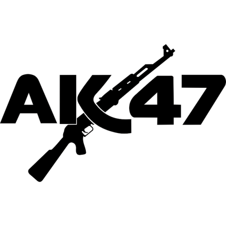 Наклейка АК 47 на машину