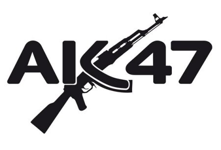 Наклейка АК 47 на авто