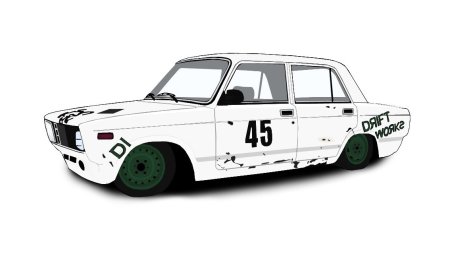 Жига 2105 сбоку