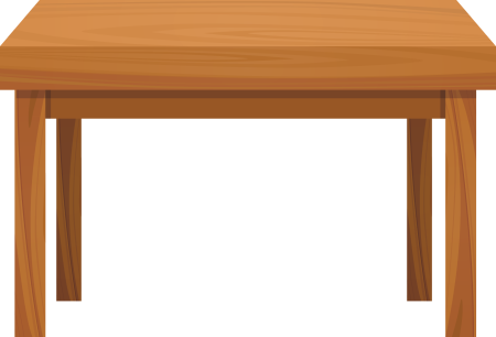 Обеденный стол мультяшный