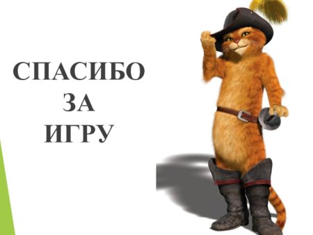 Кот в сапогах на белом фоне