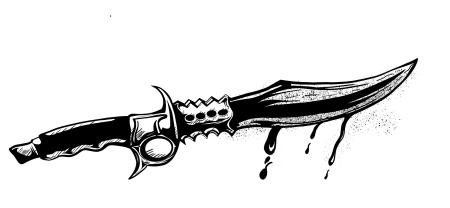 Кинжал рисунок