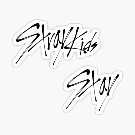 Наклейки в стиле Stray Kids
