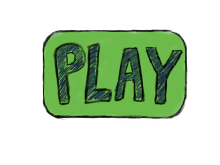 Кнопка Play для игры без фона