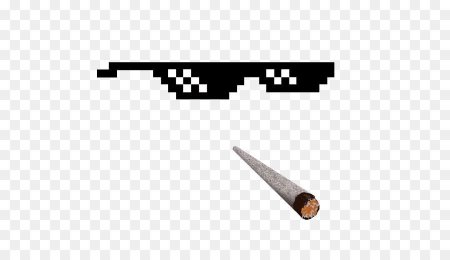 Пиксельные очки Thug Life
